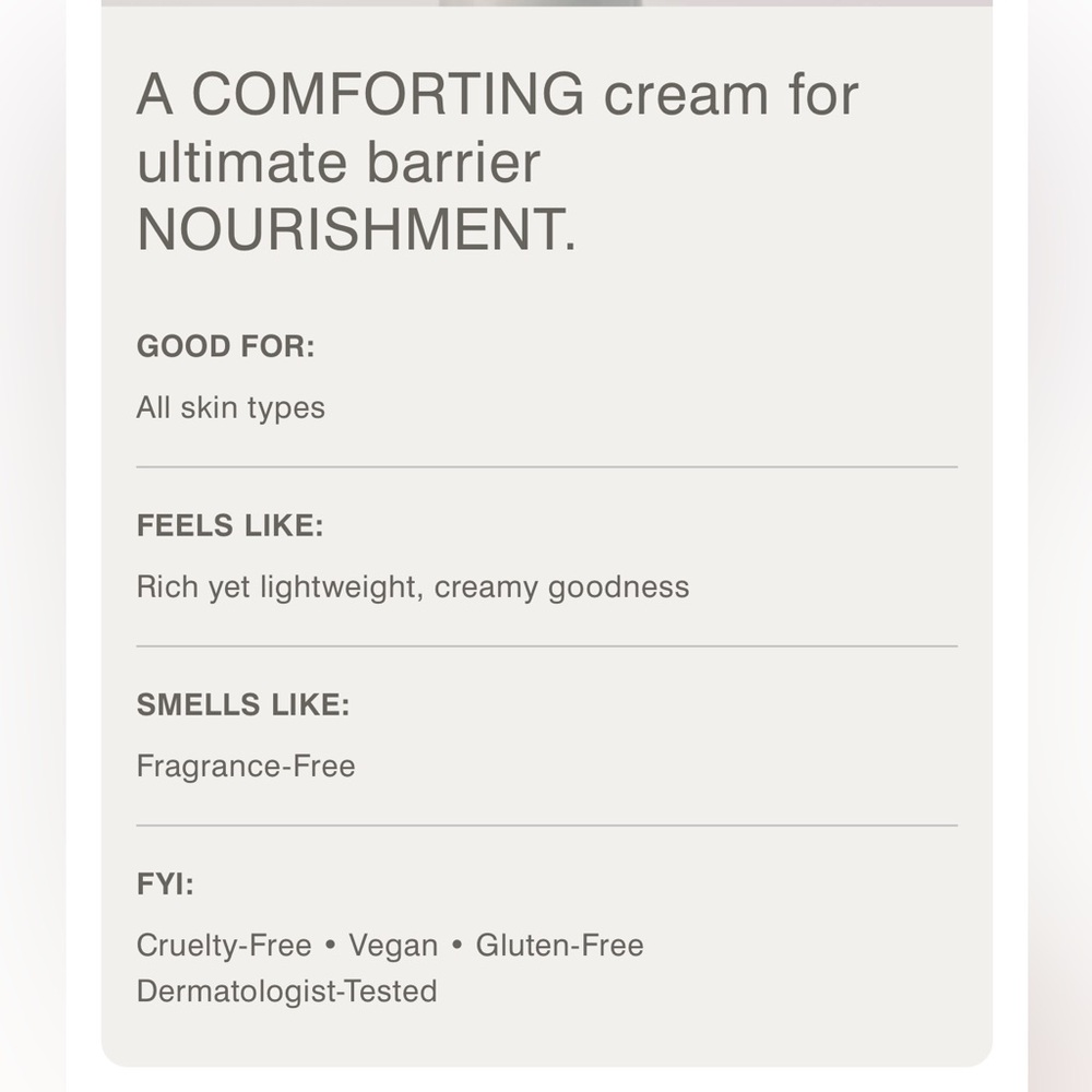 Rhode Barrier Restore Cream NIB Full Size 1.7 oz - Picture 2 of 5